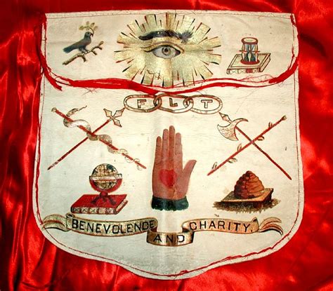 nice leather flt oddfellows apron | inglewild | Masonic art, Odd fellows, Occult art