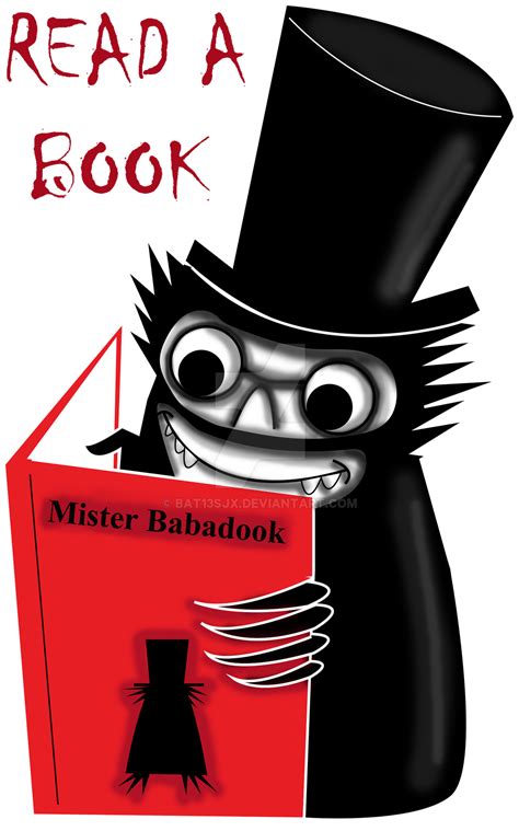 Read a Book with Mr. Babadook tshirt design by Bat13SJx on DeviantArt