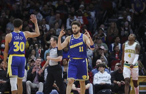 NBA Twitter reacts to Klay Thompson’s 41-point game against Houston: ‘Y ...