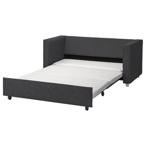 PÄRUP 2-seat sofa-bed, Gunnared dark grey - IKEA