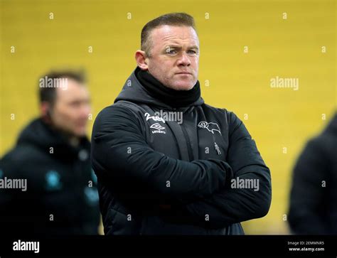 File photo dated 19-02-2021 of Derby County manager Wayne Rooney. Issue ...