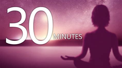 30分瞑想 Music for 30-minute meditation - YouTube