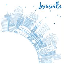 Louisville Skyline Vector Images (over 120)