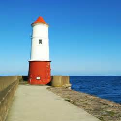 The lighthouse at the end of the pier, Berwick on Tweed. | Lighthouse, Berwick, Pier