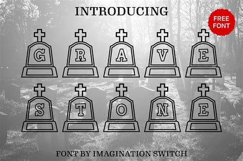 Gravestone - Free Font by Imagination Switch on Dribbble