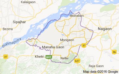 Morigaon District Map