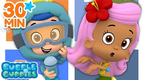 Fall Fun, Winter Wonder & More w/ Bubble Guppies! 30 Minute Song & Game Compilation | Bubble ...