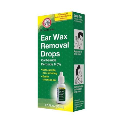 Dr. Sheffield's Ear Wax Removal Drops 15mL 1Ct