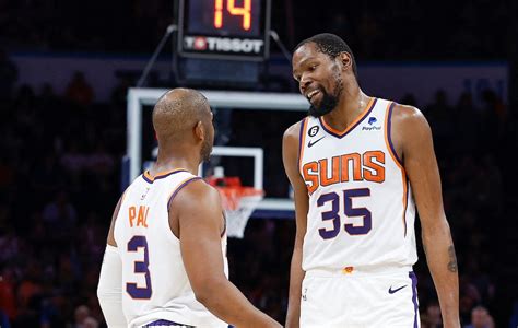 Durant fires 35 as Suns fend off Thunder for 5th straight win