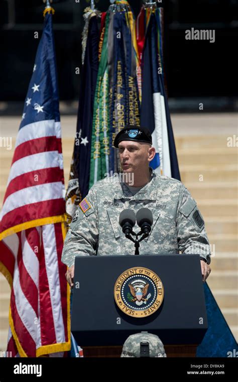 U.S. Army Chief of Staff General Raymond T. Odierno at memorial service ...