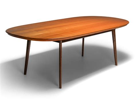 Mid-Century Modern Dining Table in Wengé & Cherry, 1960s | #142474