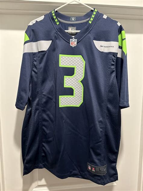 Nike Nike Russell Wilson Seahawks Jersey Size L | Grailed