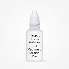 Timoptic (Timolol Maleate) 0.5% Opthalmic Solution- 10ml