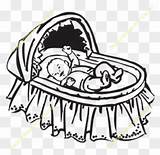 Cot Clipart For Coloring sketch template