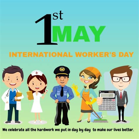 INTERNATIONAL WORKERS DAY Template | PosterMyWall