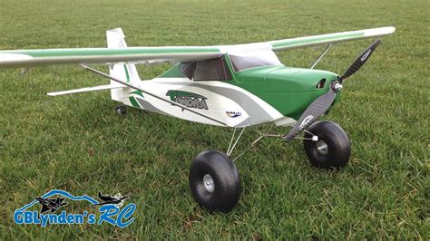 HobbyKing Durafly Tundra 1300mm STOL RC Bush Plane - Bill's Maiden Flight | FunnyDog.TV