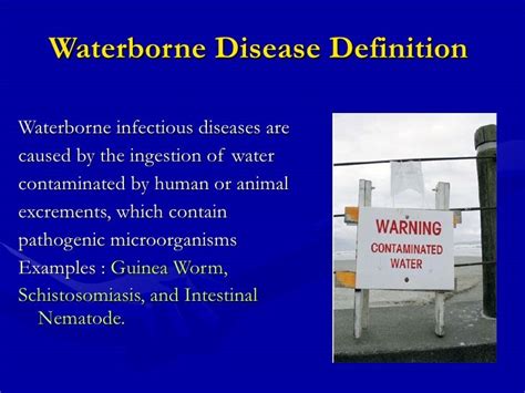 Waterborne Infectious Diseases1 R