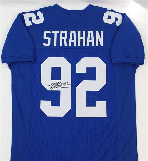 Michael Strahan Signed Giants Jersey (JSA COA)