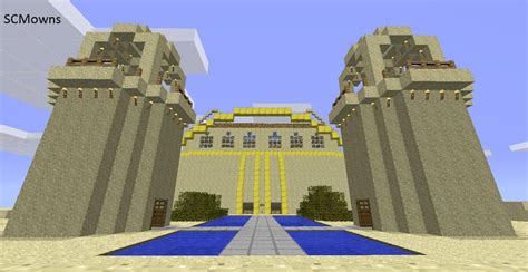 Minecraft Sand Castle Download by SCMowns on DeviantArt