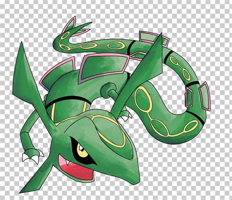 Pokémon Emerald Rayquaza Character PNG, Clipart, Animal, Cartoon, Character, Com, Fiction Free ...