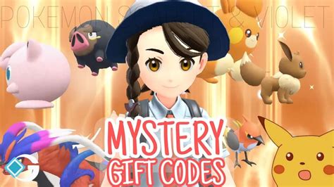 Pokemon Scarlet And Violet Mystery Gift Codes - GameRiv