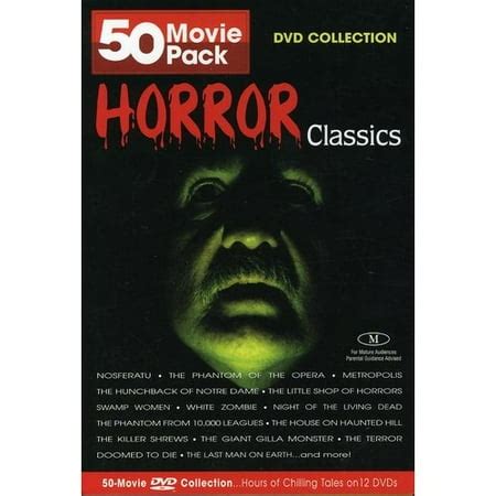 Horror Classics Collection: 50 Movie Pack - Walmart.com