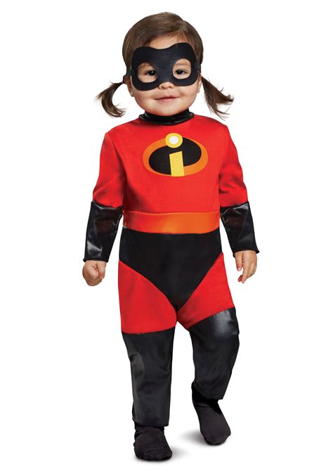 Incredibles 2: Infant Violet Jumpsuit Costume with Skirt