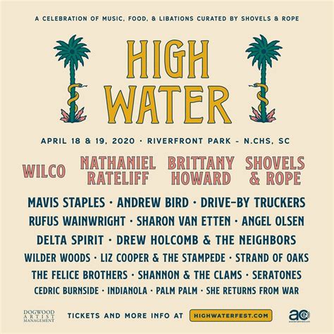 High Water Festival 2020 lineup revealed; Wilco played ‘Seth Meyers’