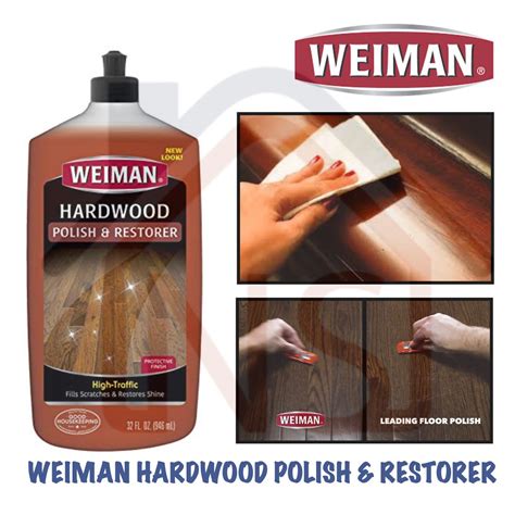 WEIMAN Hardwood Floor Polish and Restorer WM523 946ml/ Wood and Furniture Polisher | Shopee ...