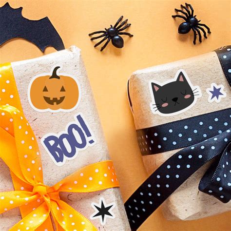 Halloween Trick or Treat stickers - Stikets