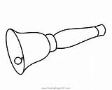Wooden Bell Coloring Page For Kids  Free Antiques Printable sketch template