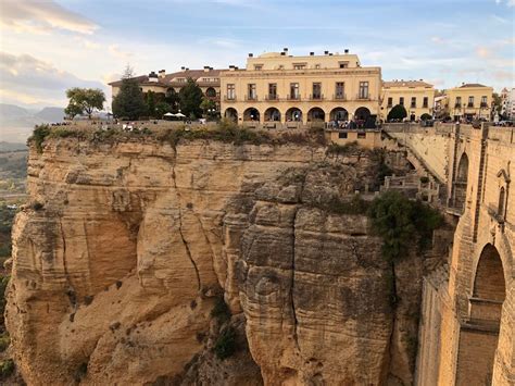 Susan's NGTAW Blog: The Parador at Ronda - atop the deepest gorge in Spain