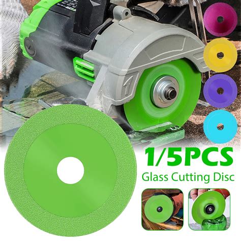 Lieonvis Glass Cutting Disc,4 inch Super Thin Diamond Tile Blade for Angle Grinder,Glass Cutting ...