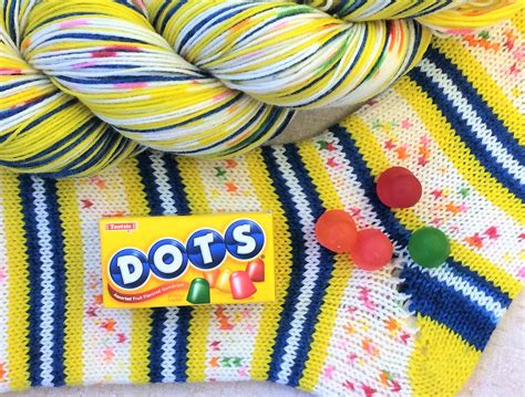 Pre-order - "Dots" self striping sock yarn — home