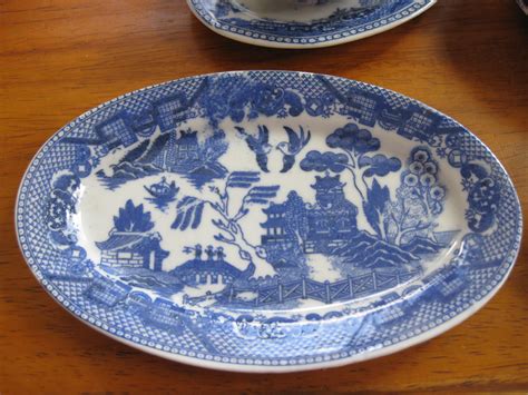 Antique Blue Willow Dishes - WordPress Blog