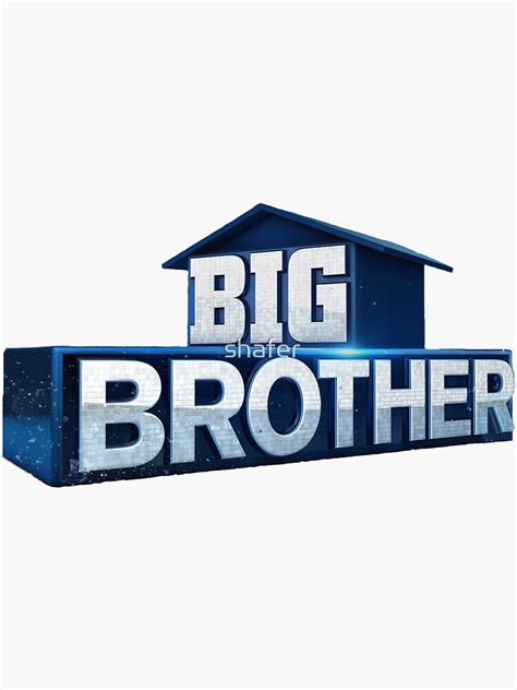 "Big Brother Logo" Sticker for Sale by shafer | Redbubble