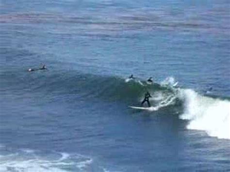 Surfing at Capitola village, California, near Santa Cruz - YouTube