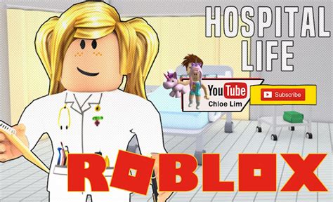 Roblox Hospital Life Gameplay - Role playing as Doctor Chloe, patient's ...