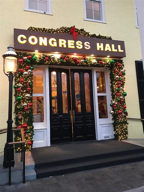 Congress Hall Cape May at Christmas Photograph by Melinda Saminski | Fine Art America