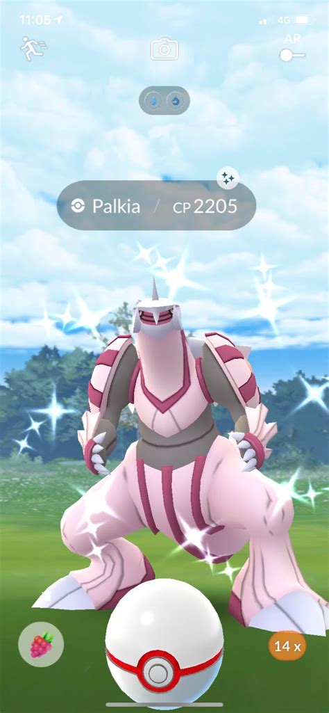 Shiny Palkia live : TheSilphRoad