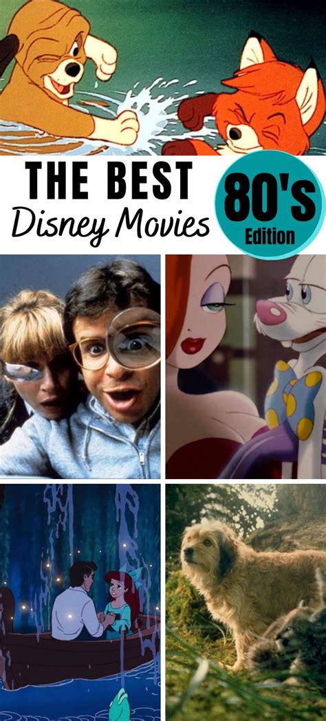 Best Disney Movies of the 1980's | Best disney movies, 80s disney ...