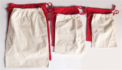 Red Cotton Drawstring Bags, Wholesale Drawstring Bags