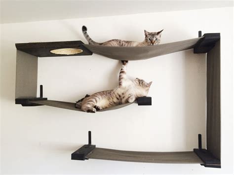 Catastrophic Creations: Wall-mounted cat furniture for notorious felines