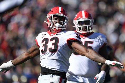 Where are Georgia Bulldogs ranked for the 2023 NFL draft?