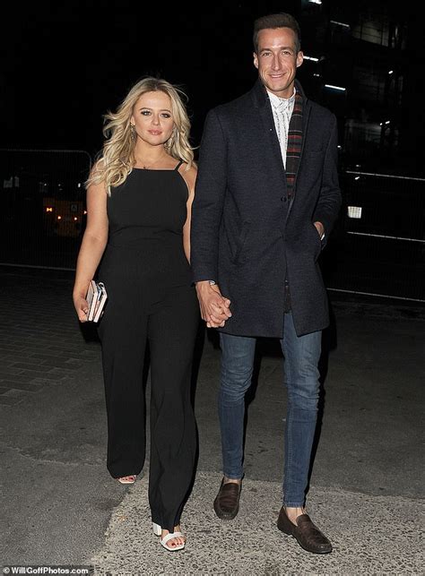 Emily Atack holds hands with film producer Rob Jowers | Daily Mail Online