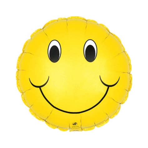 Smiley Face Balloon 17″ – Full Pot Of Flowers