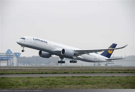 Vom experimenta zborul cu Airbus A350-900 Lufthansa