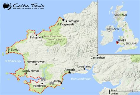 Pembrokeshire Coast Path Walking Holidays with Celtic Trails