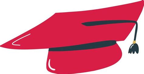 Red Graduation Cap Vector Art, Icons, and Graphics for Free Download