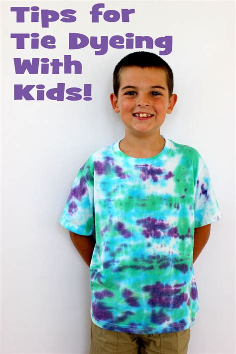 Tips for Tie Dyeing With Kids